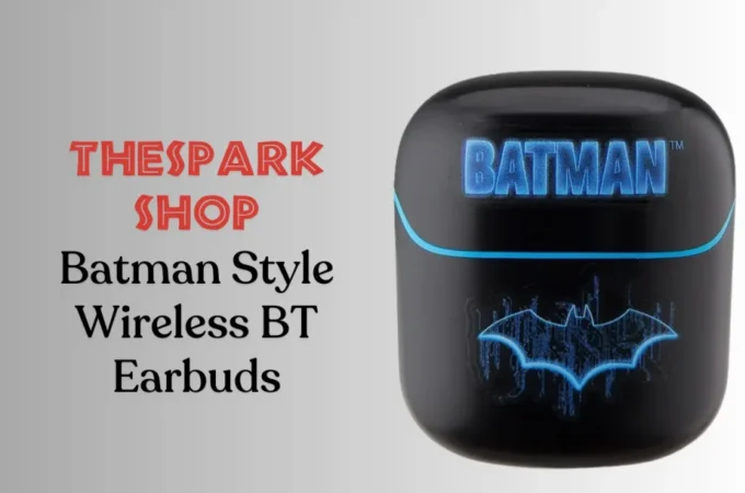 Rs 125 Only on Thespark Shop Batman Style Wireless BT Earbuds