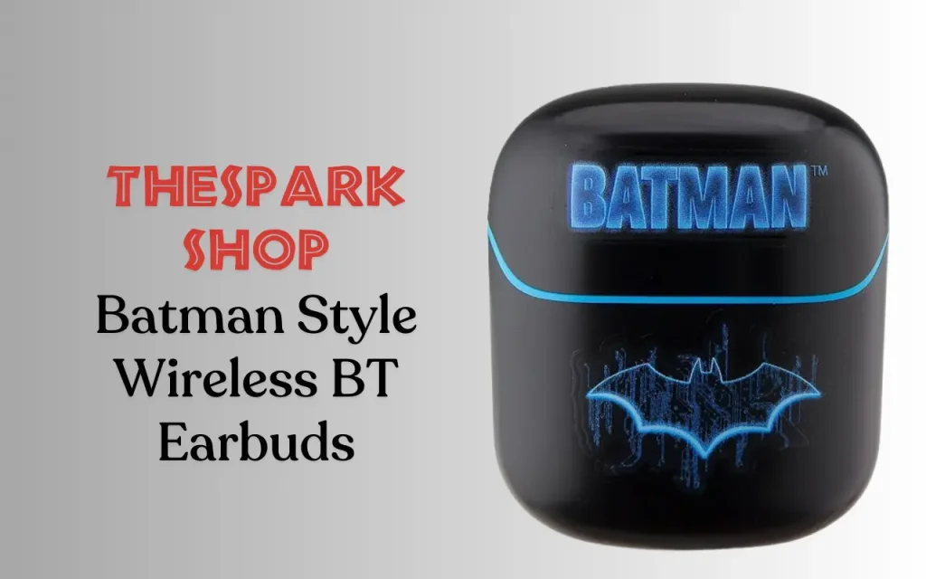 Rs 125 Only on Thespark Shop Batman Style Wireless BT Earbuds