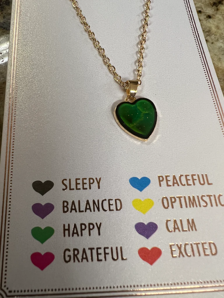 Color Meanings for Mood Necklace