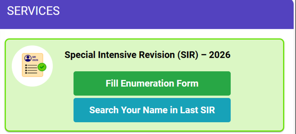 sir enumeration form 2026