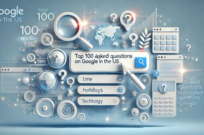 Top 100 Most Asked Questions on Google in the US