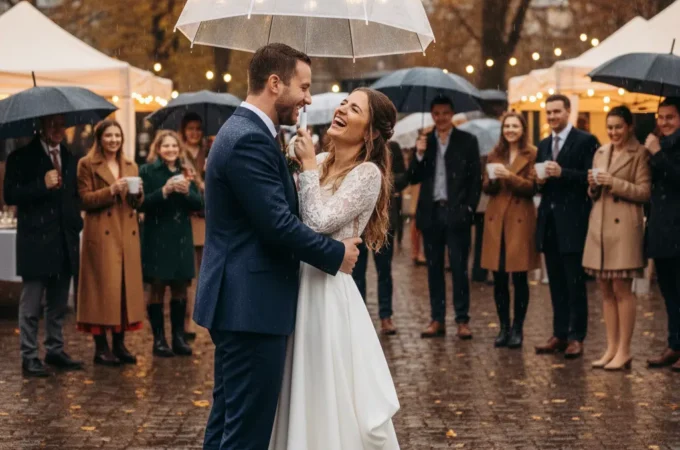Poor Weather Conditions on Your Wedding Day