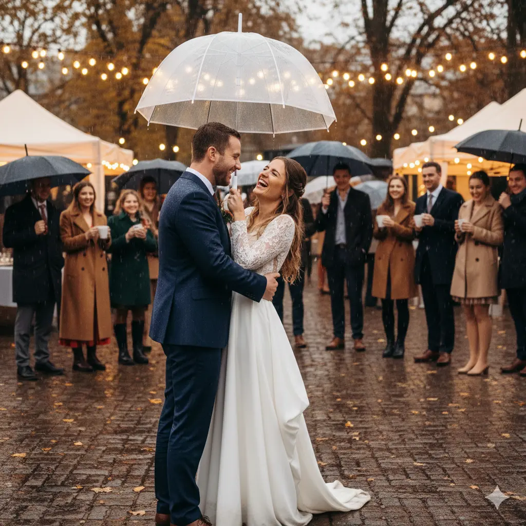 Poor Weather Conditions on Your Wedding Day