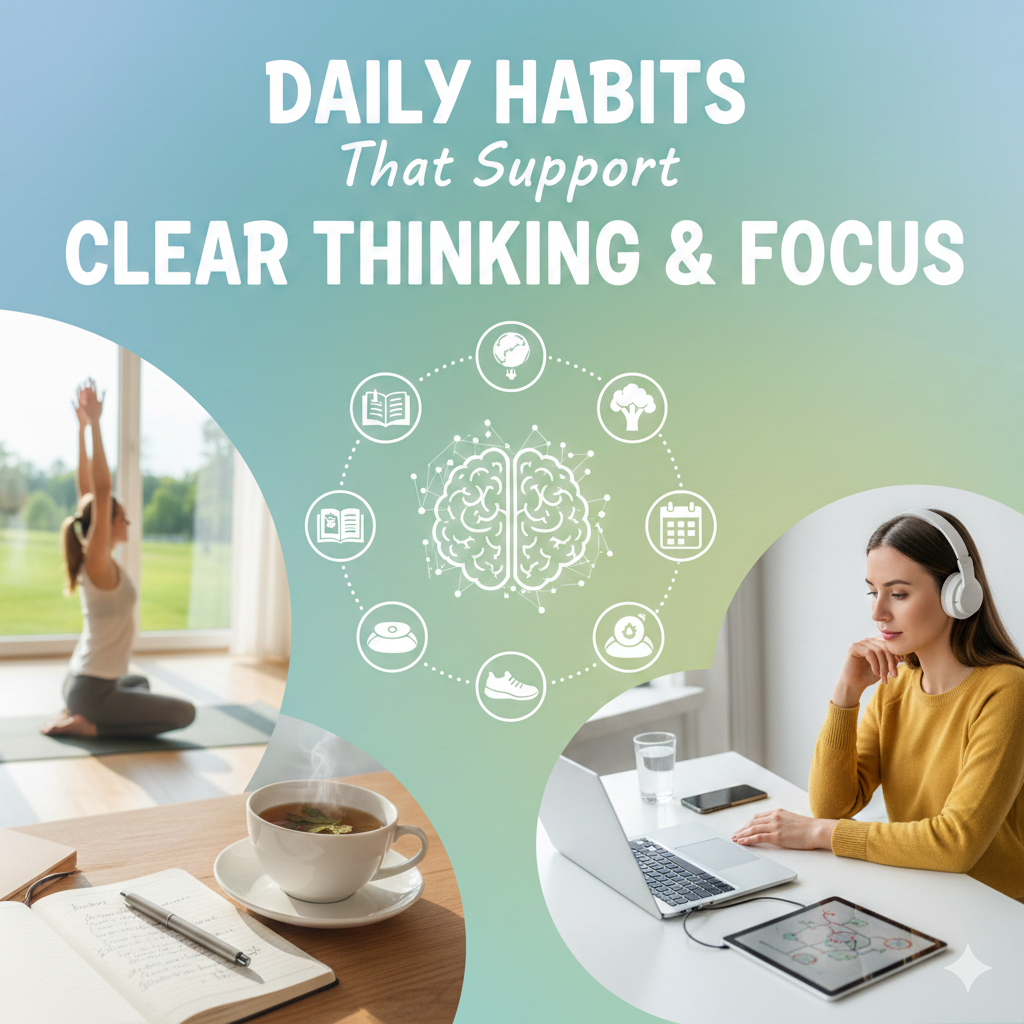 Daily Habits That Support Clear Thinking and Focus