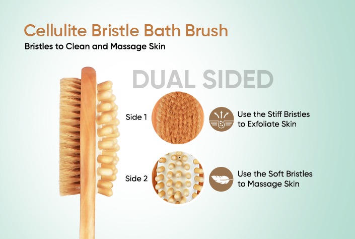Cellulite Bristle Bath Brush