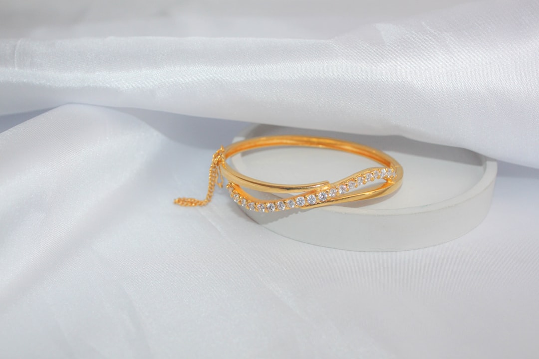 Gold bracelet with diamonds — a milestone birthday jewelry gift idea