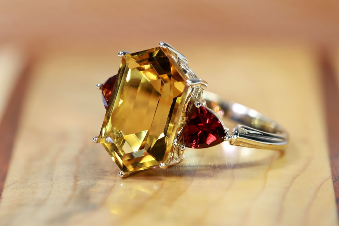 Grounding crystal jewelry with natural stones on a neutral background